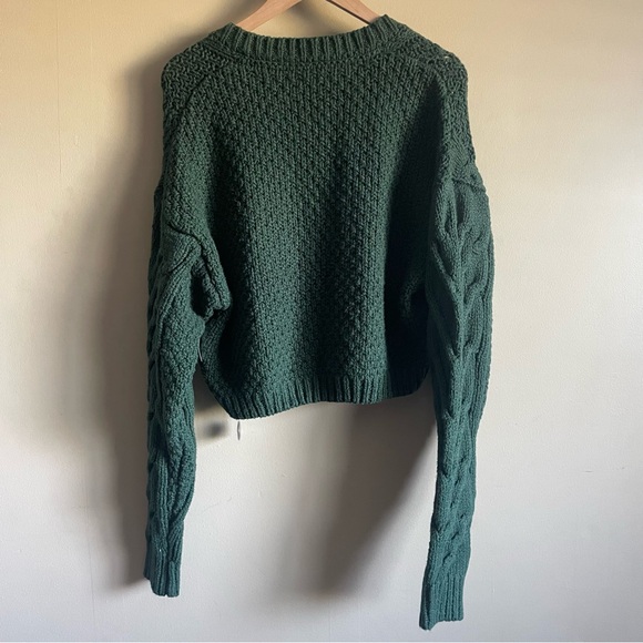 FREE PEOPLE bonfire cable knit cardigan - Picture 6 of 11